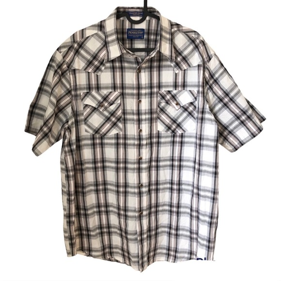 Pendleton Frontier Short Sleeved Snap Shirt - Picture 1 of 8